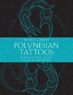Polynesian Tattoos coloring book - Front cover