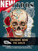 Modern Tattoos Coloring Book