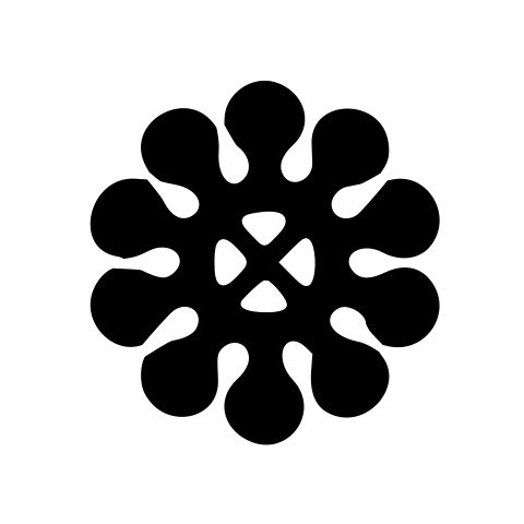 Ohene Aniwa Adinkra tribal symbol drawing