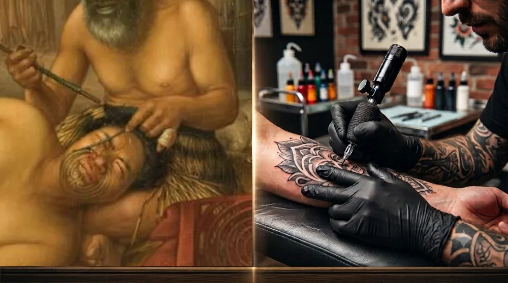 From ancient to modern tattooing