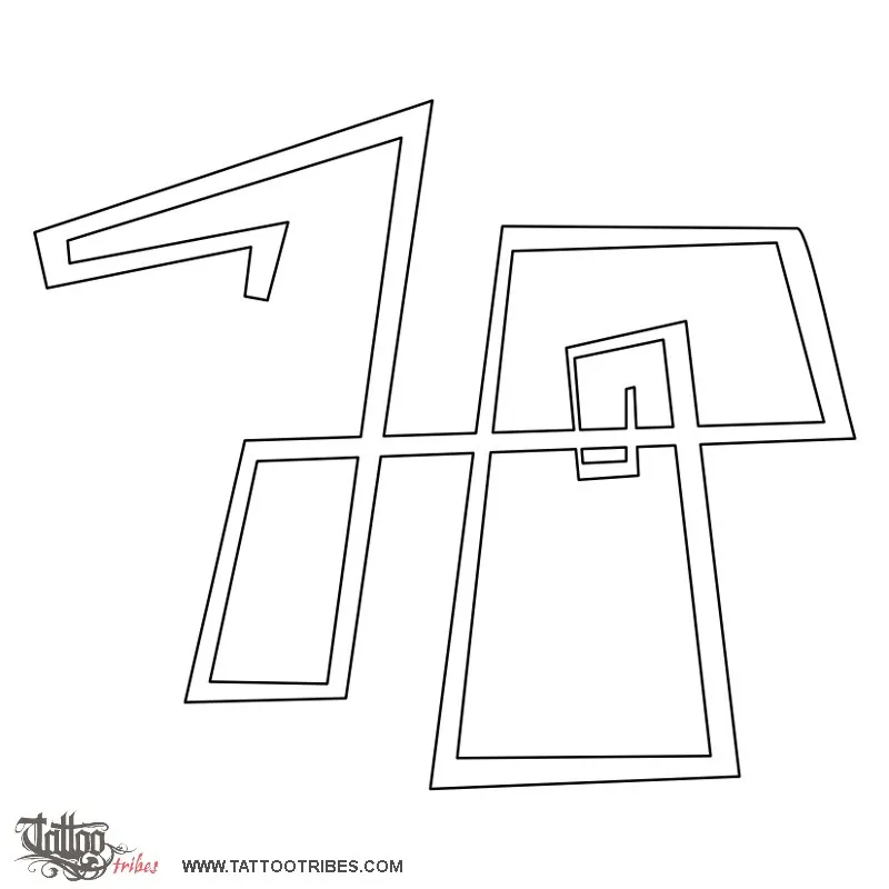 Stencil outline of 10, Genius and recklessness