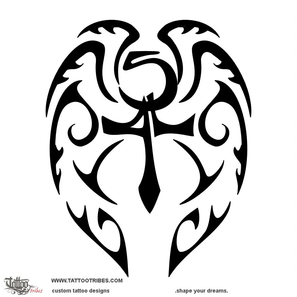 Tattoo image of Ankh 5 + A + L, Eternal life