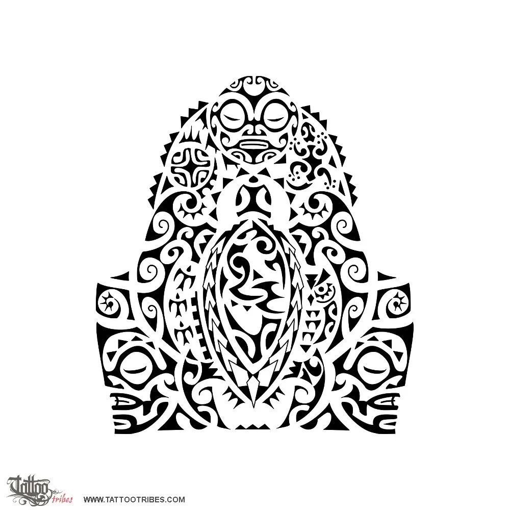 Tattoo image of Manaia, Family protection