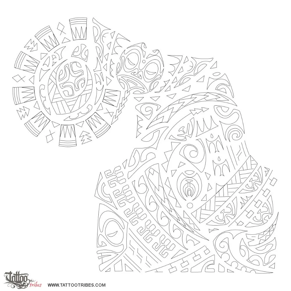 Stencil outline of Haerenga, Journey