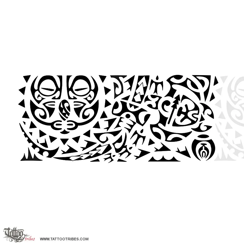 Tattoo image of Mana tupuna, Power from descent