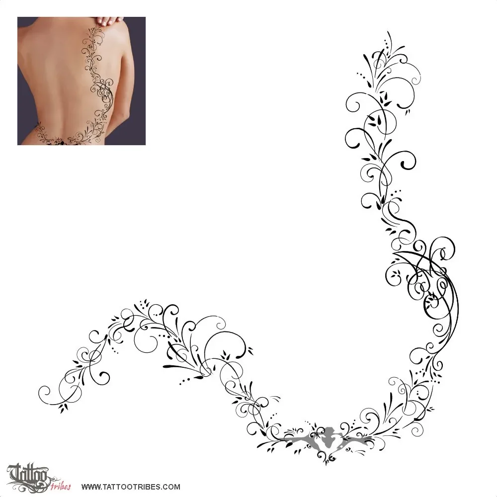 Tattoo image of Sprouting, Femininity