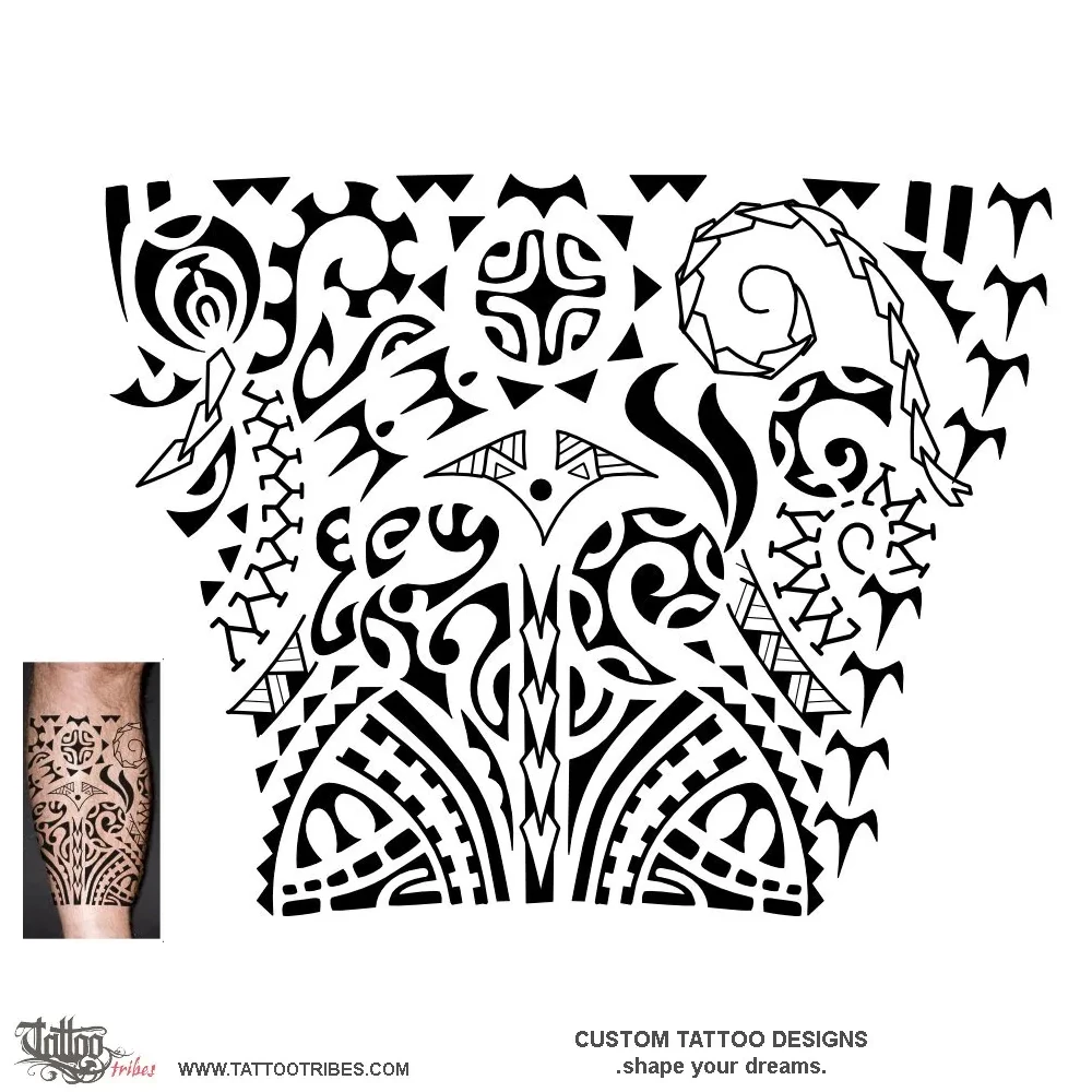 Tattoo image of Poutiriao, Spiritual guardian