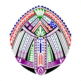 Samoan family shoulder tattoo