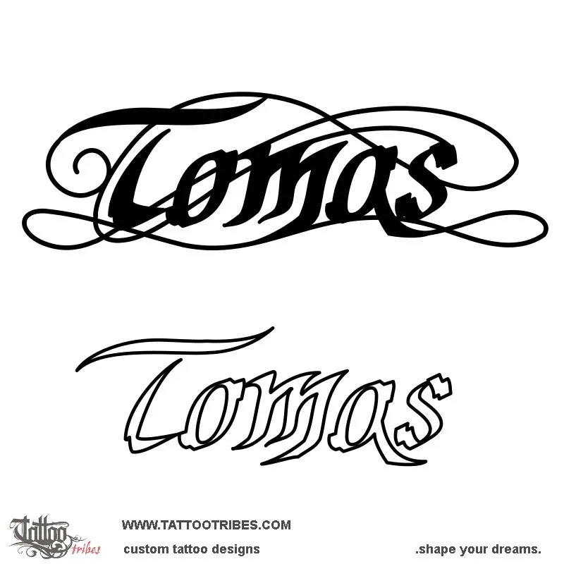 Tattoo image of Tomas, Son