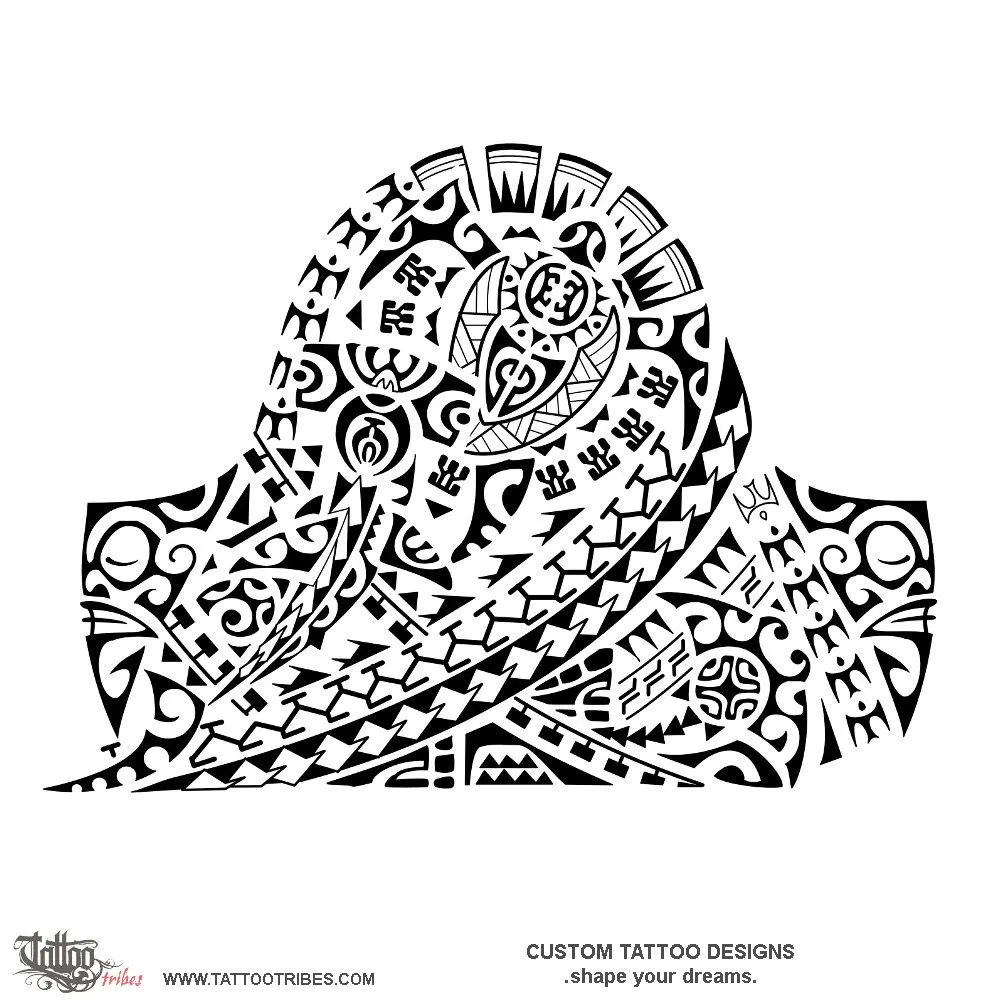 Tattoo image of Tāwharau, Sheltering