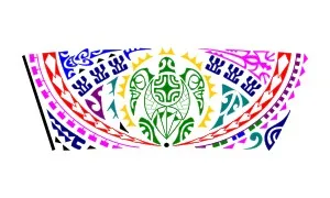 Polynesian armband longevity tattoo