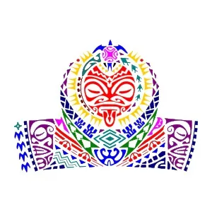 Polynesian short sleeve protectionÂ tattoo