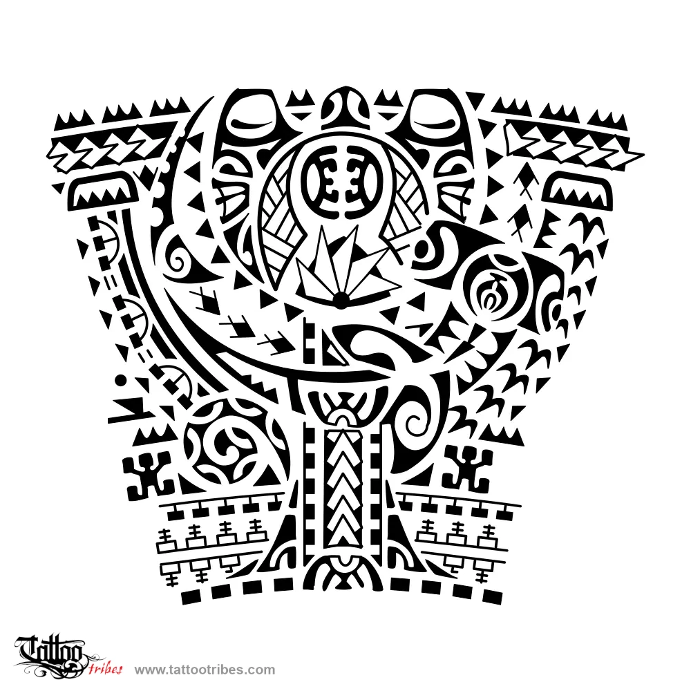 Tattoo image of Huaa, Family, lineage