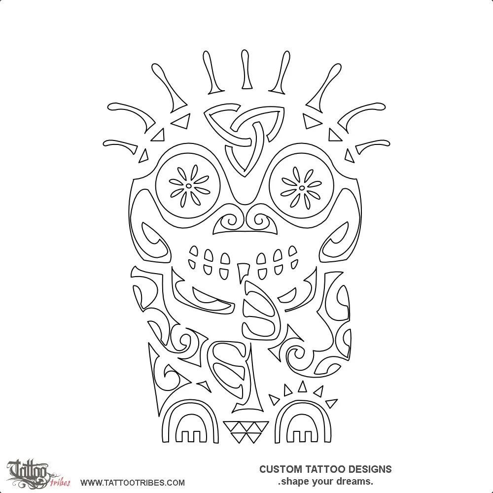 Stencil outline of Fusion, Roots