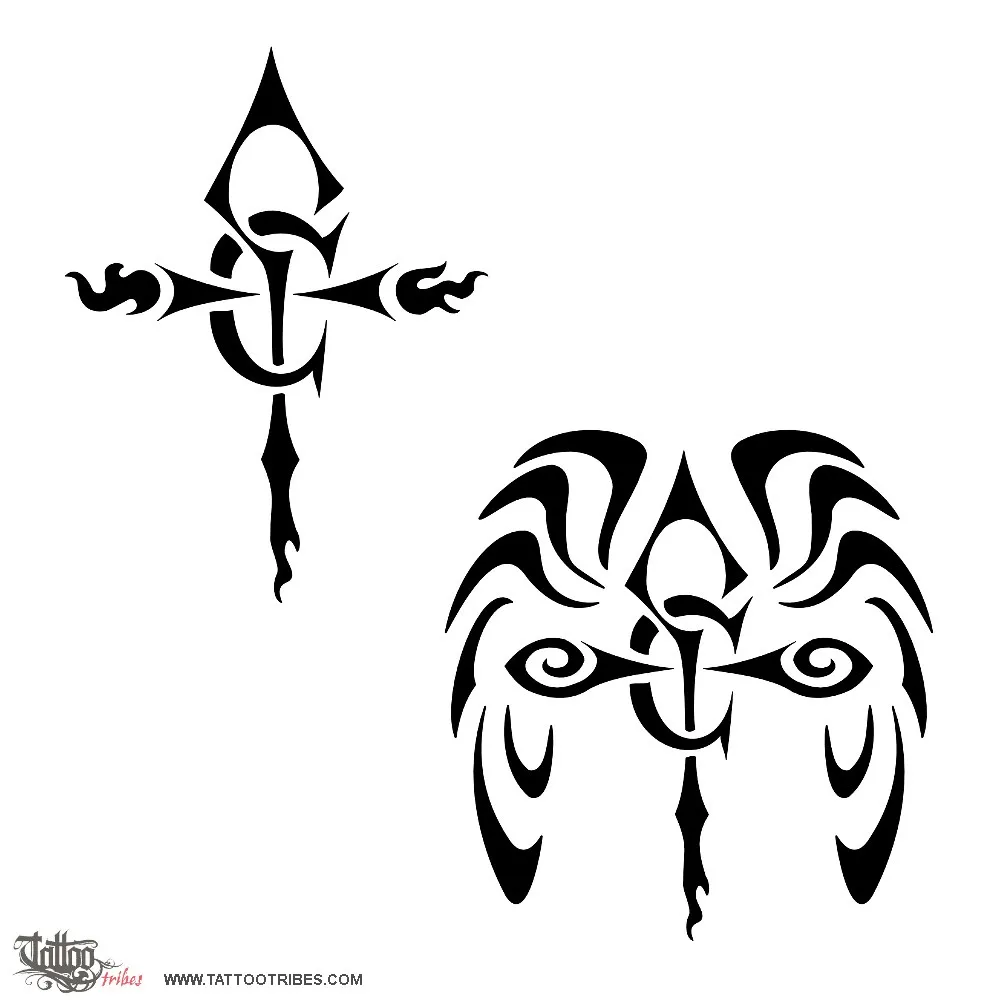 Tattoo image of Winged ankh, Eternal life, glory
