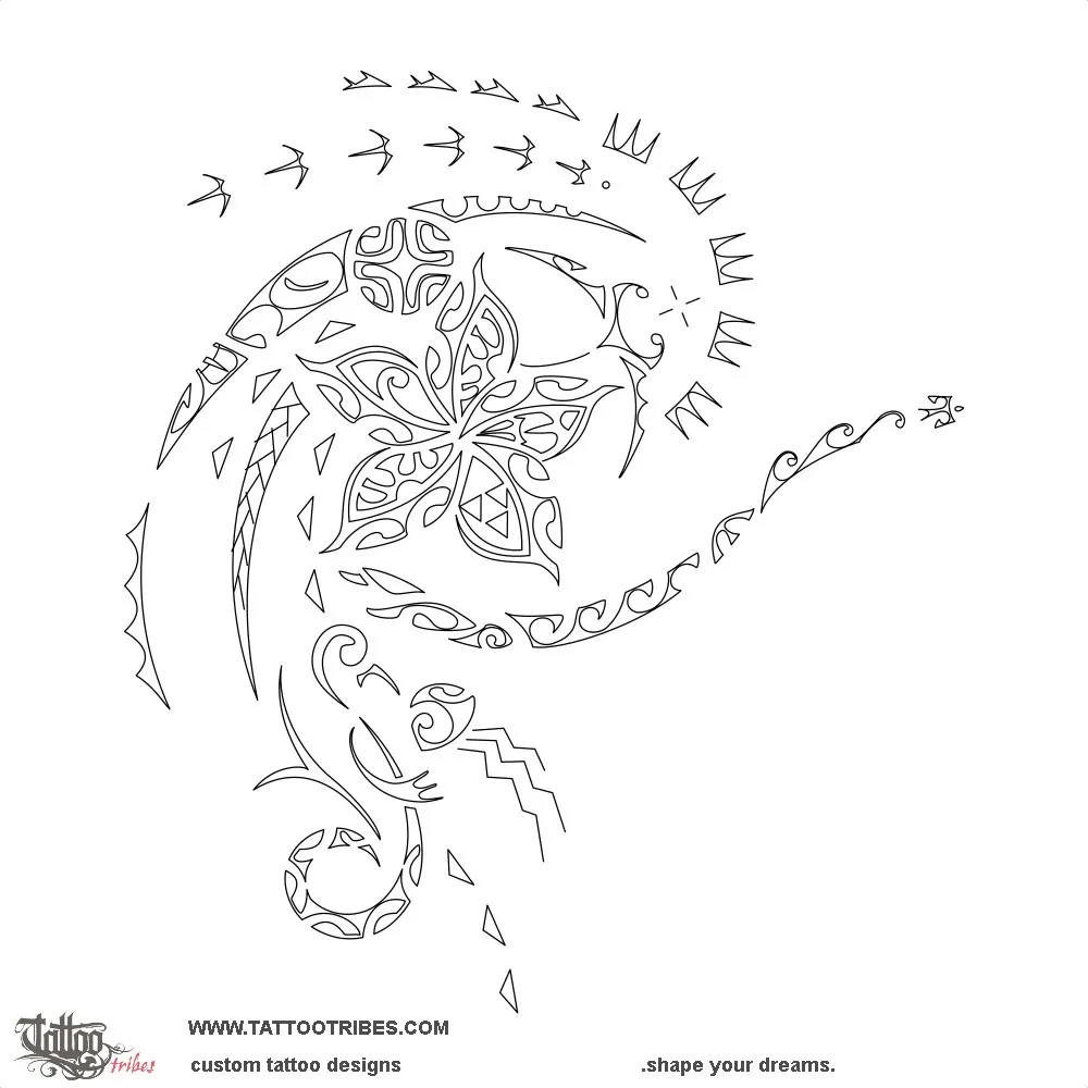 Stencil outline of Soleil, Importance