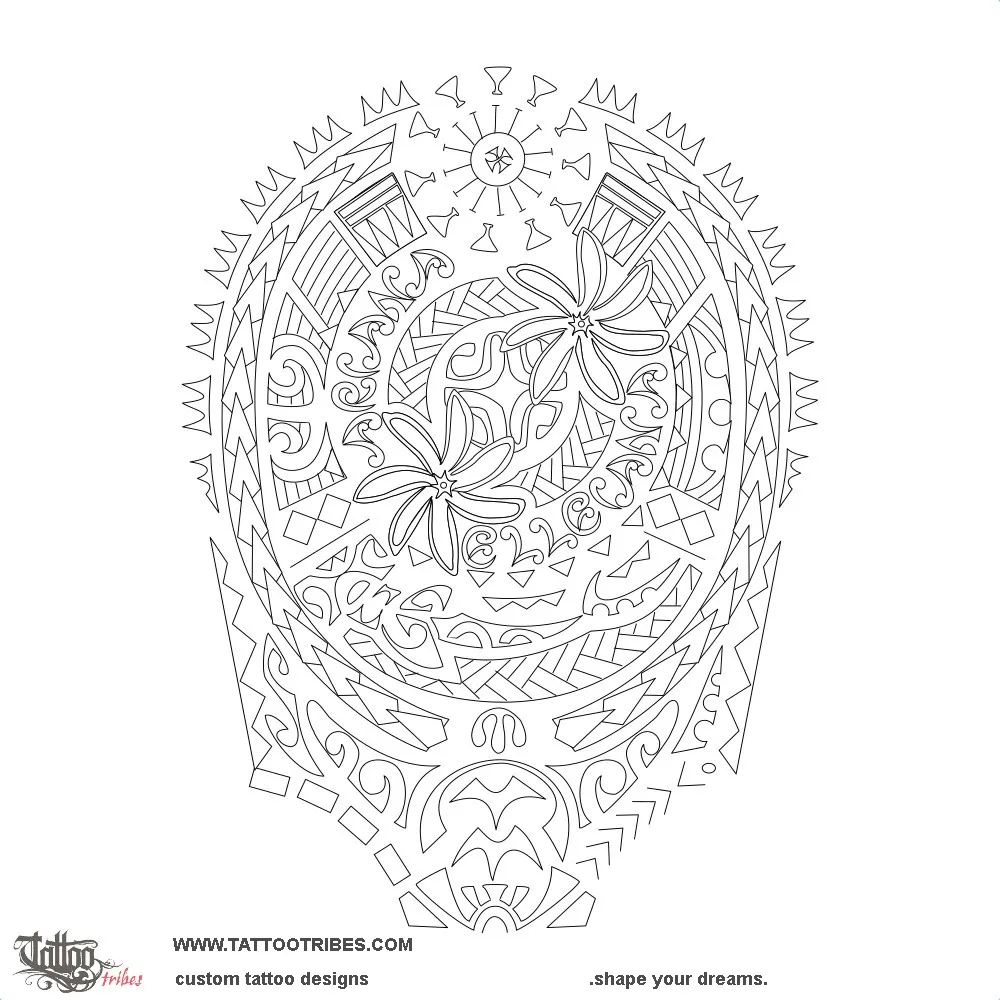 Stencil outline of 2 Daughters, Protection