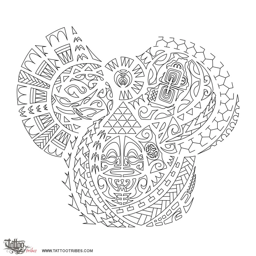 Stencil outline of Whakawhanake, To improve
