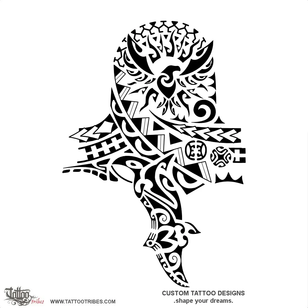 Tattoo image of Ēkara, Eagle