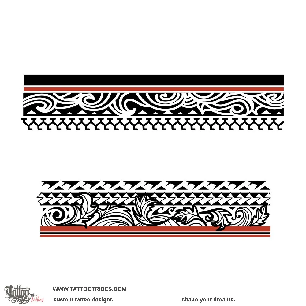 Tattoo image of Mixed bands, Maldivian