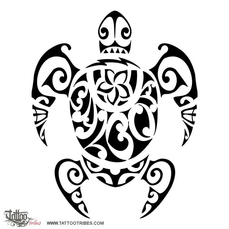 Tattoo image of Balboa turtle, Family, protection