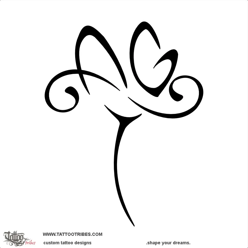 Tattoo image of Lotus flower, A+G