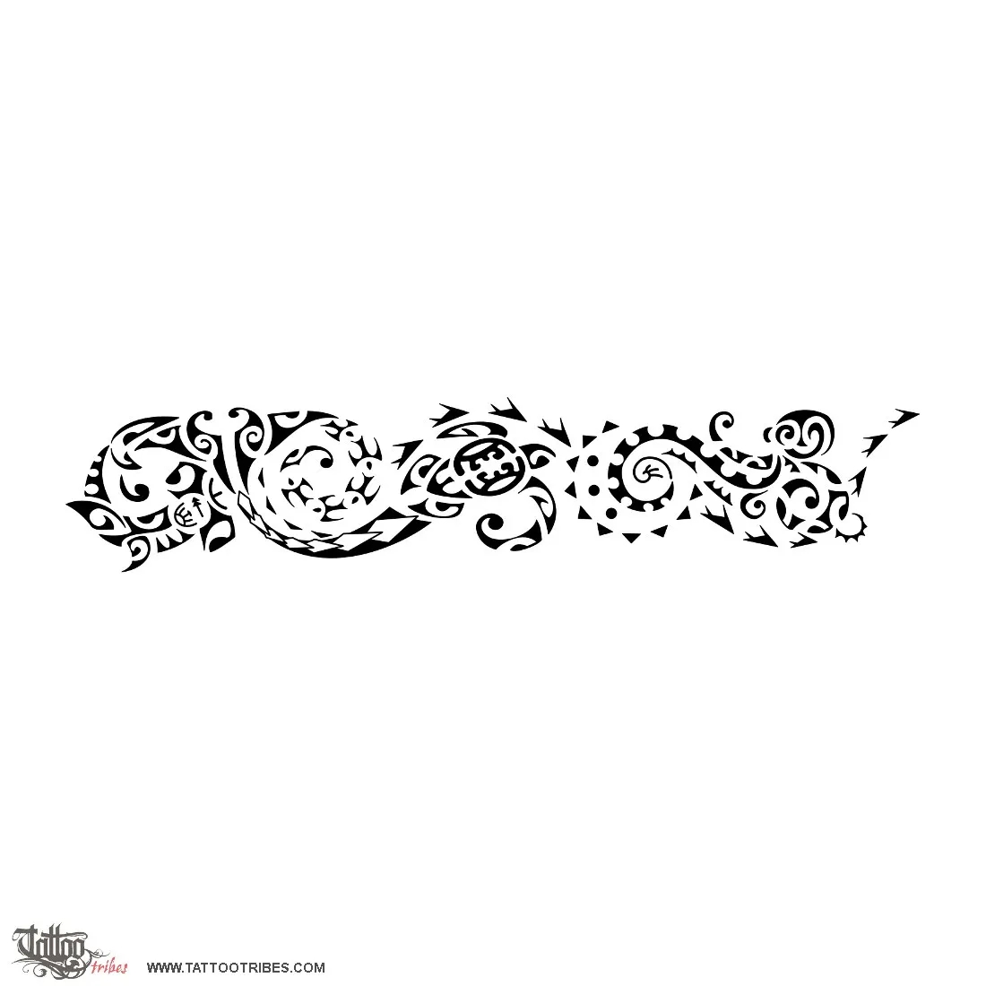 Tattoo image of Ngaru, Waves
