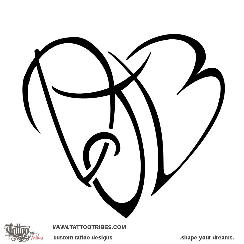 Tattoo image of DJB heart, Union