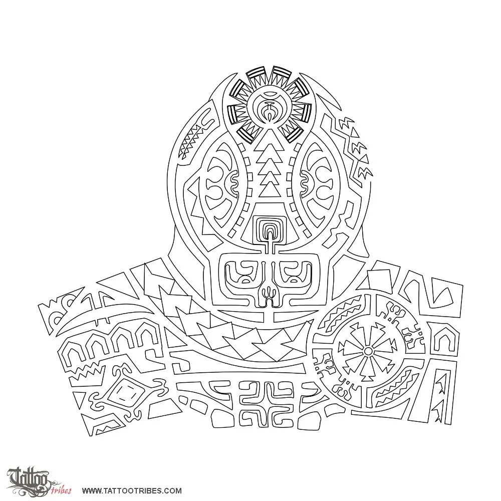 Stencil outline of Fofa'a, Important