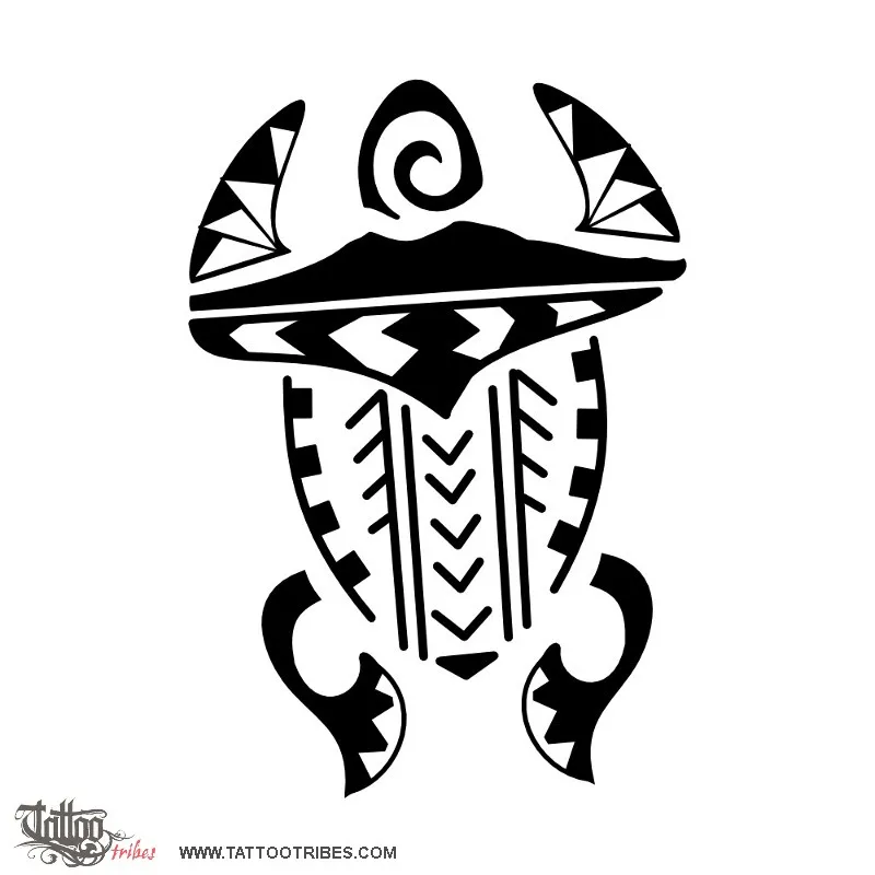 Tattoo image of Samoan turtle, Family, Naples