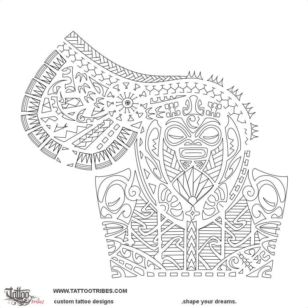 Stencil outline of Puai, Force