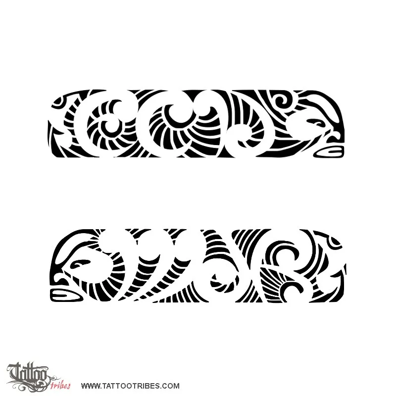 Tattoo image of ECD WJR, Maorigrams