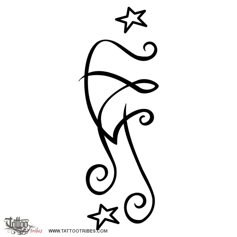 Tattoo image of E+M & stars, Importance