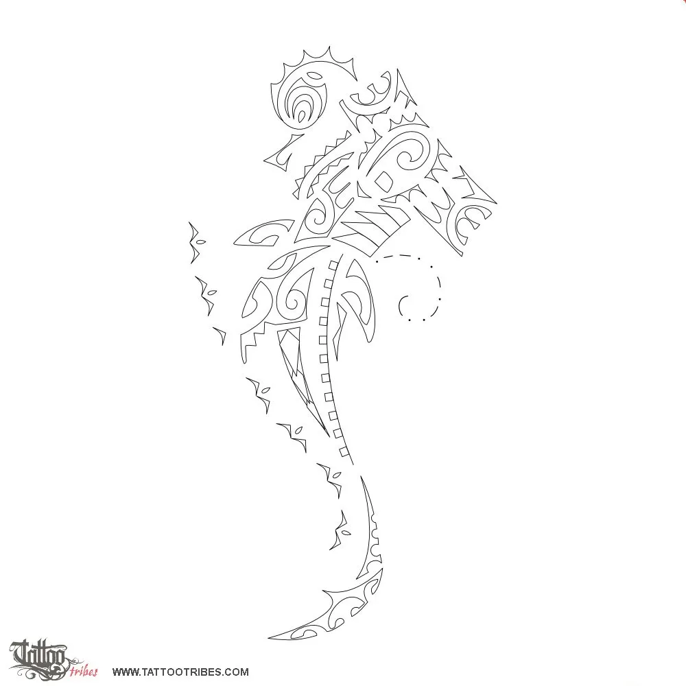 Stencil outline of Hammerhead shark, Petra