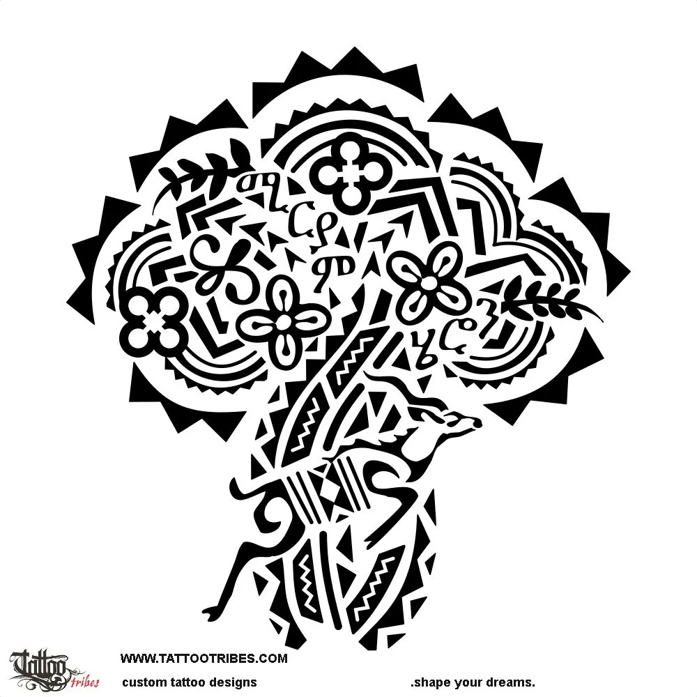 Tattoo image of Baobab, Family