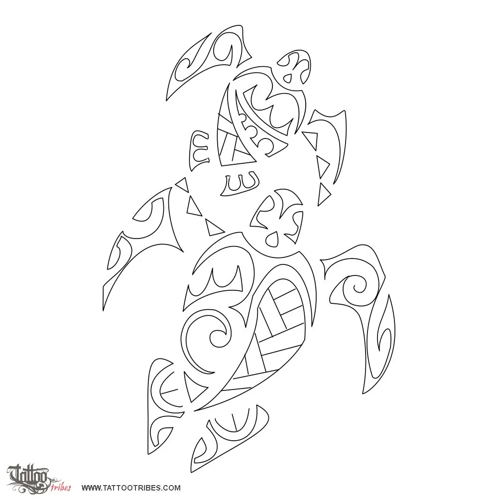 Stencil outline of Kawai, Descent