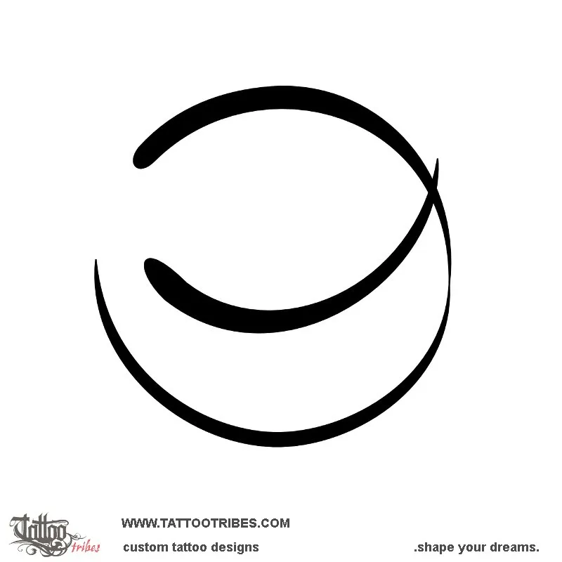 Tattoo image of Enso, Sunmoon