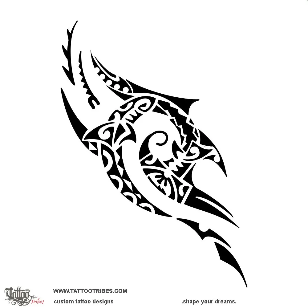 Tattoo image of Tribal sharks, New start