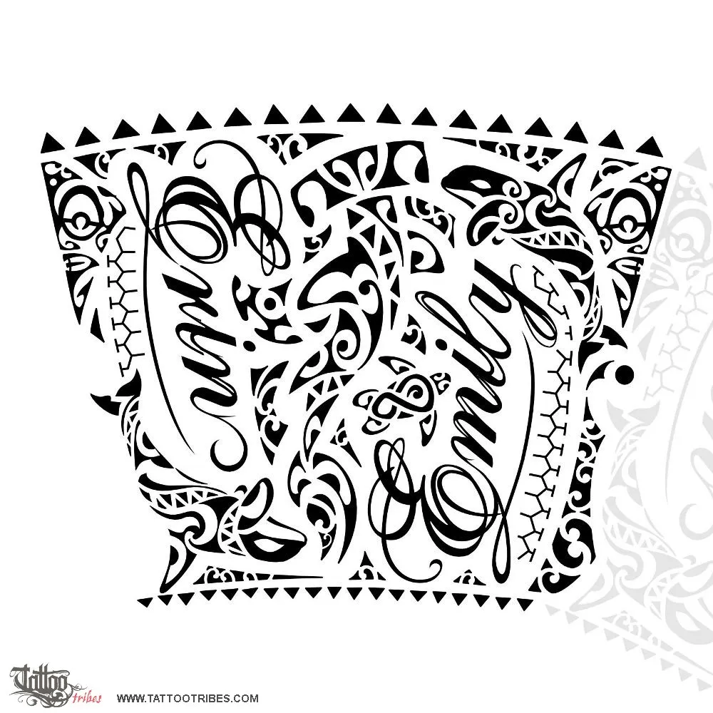 Tattoo image of Erin & Emily, Family, protection
