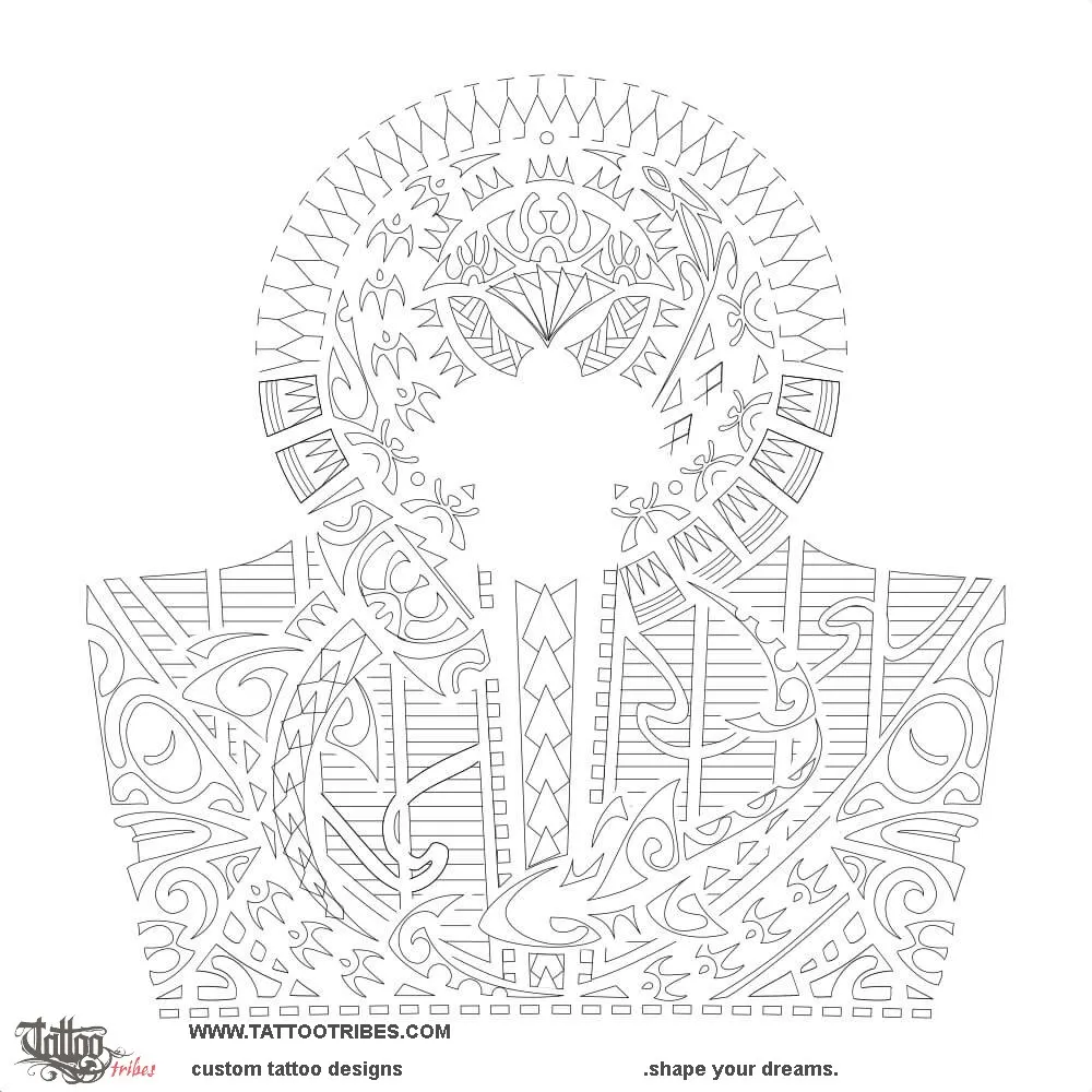 Stencil outline of Ihi, Essential force