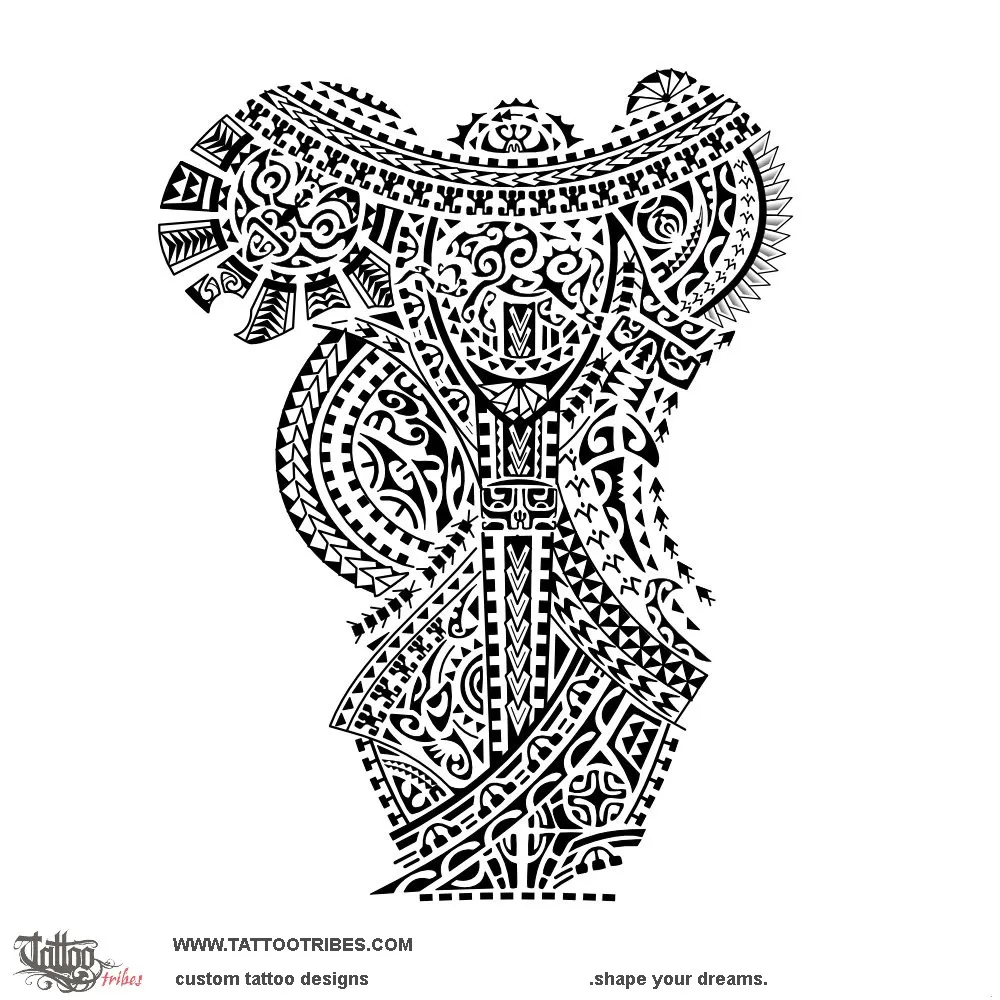 Tattoo image of Mumu, Valiant warrior