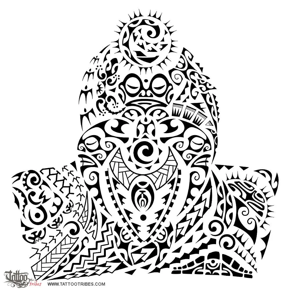 Tattoo image of Whakapaparanga, Levels