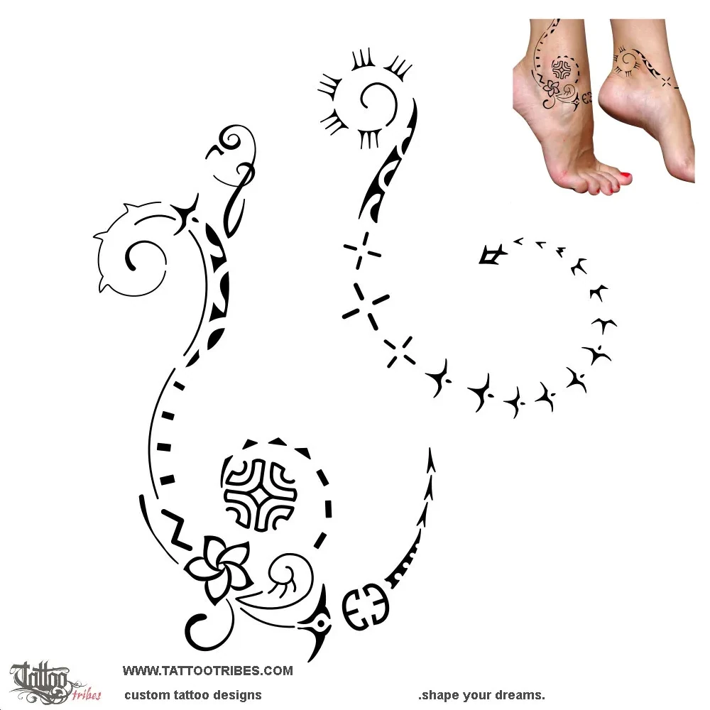 Tattoo image of Vahine, Woman