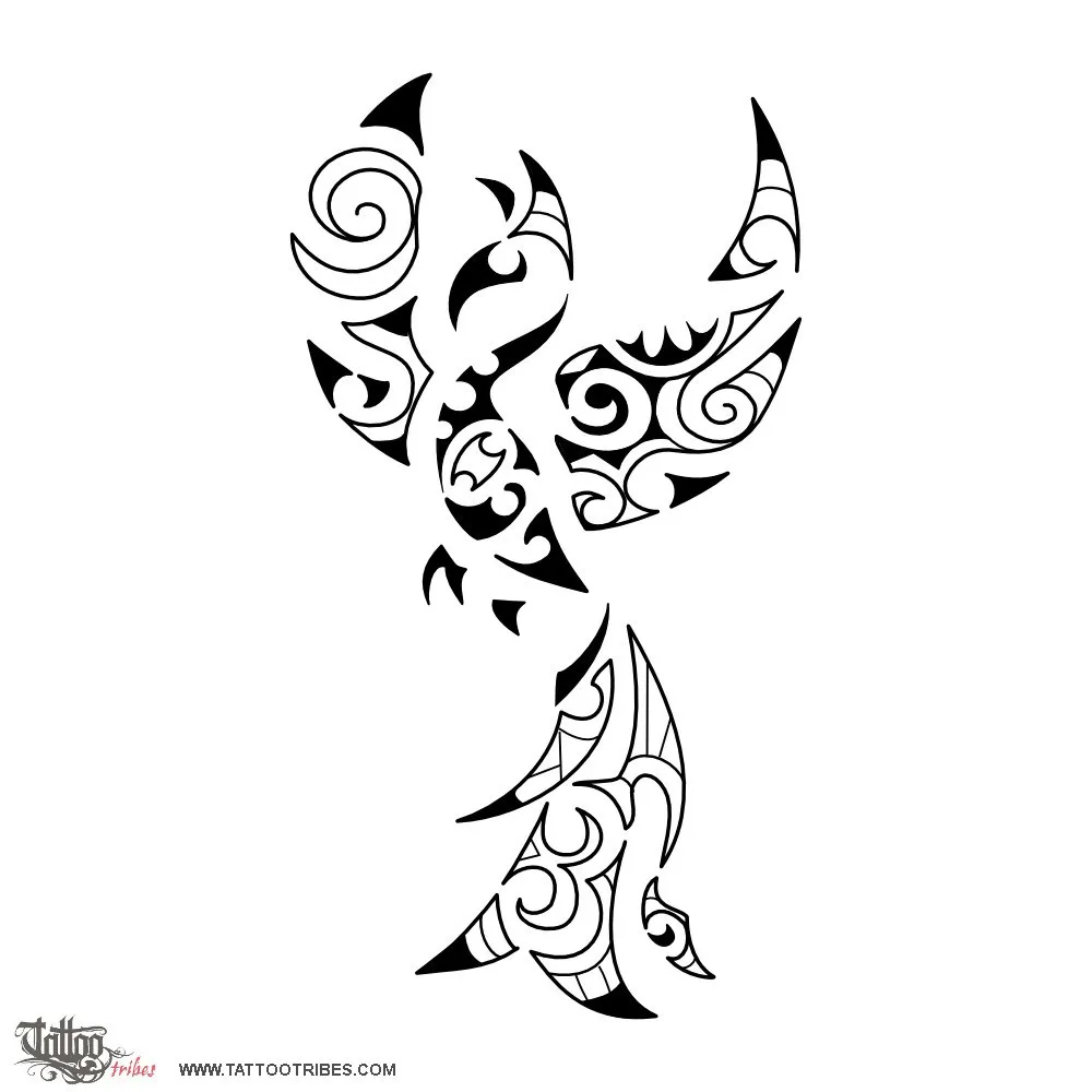 Tattoo image of Small phoenix, Rebirth