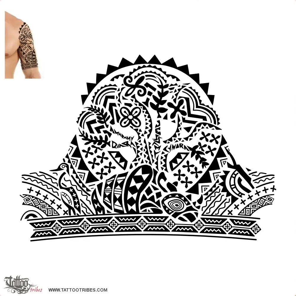 Tattoo image of Baobab tree, Life