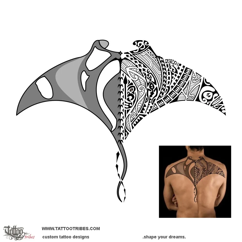 Tattoo image of F&amacr;f&amacr;piti, Manta