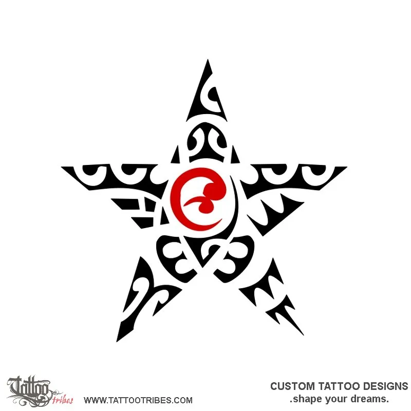 Tattoo image of E star, Son
