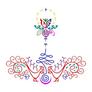 Feminine Moluccan inspired armband tattoo
