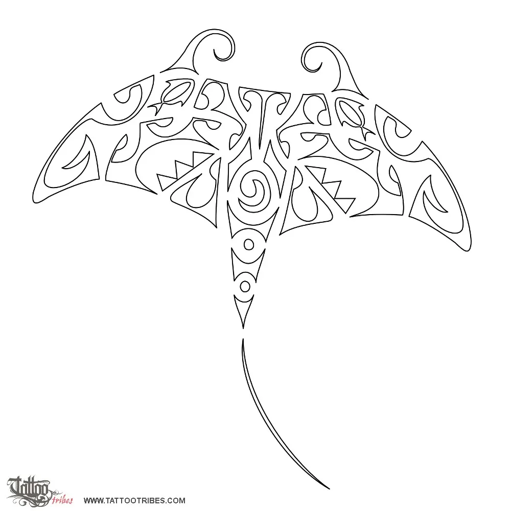 Stencil outline of Hau, Wind, life essence