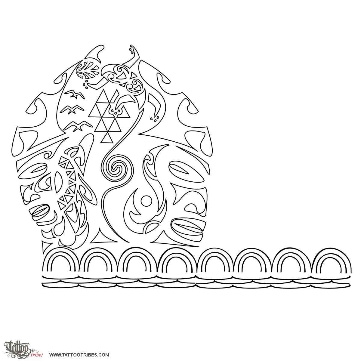 Stencil outline of Hawaii on my mind, Sea, fun, family